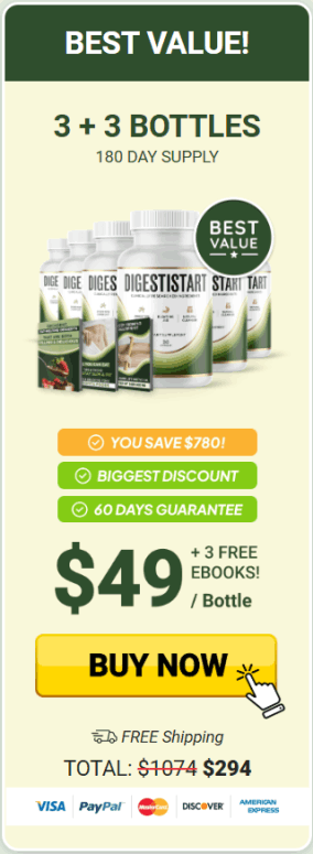 DigestiStart -6 bottle